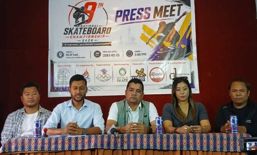 यमबुद्ध स्केटपार्कमा नवौं राष्ट्रिय स्केटबोर्ड प्रतियोगिता हुने