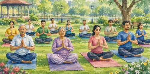 स्वस्थ बुढ्यौलीका लागि किन आवश्यक छ योग ?