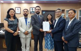 अटिजममा आधारित नमुना विद्यालय स्थापनासम्बन्धी प्रतिवेदन हस्तान्तरण