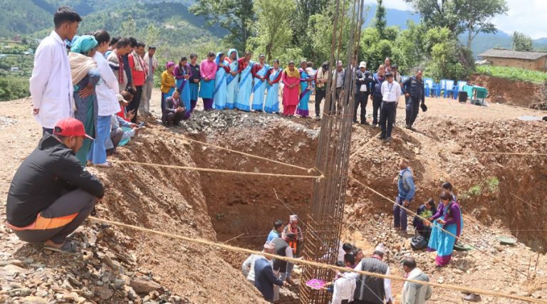 सल्यानको बागचौरमा १५ करोड लागतमा आधारभूत अस्पताल भवन निर्माण सुरु