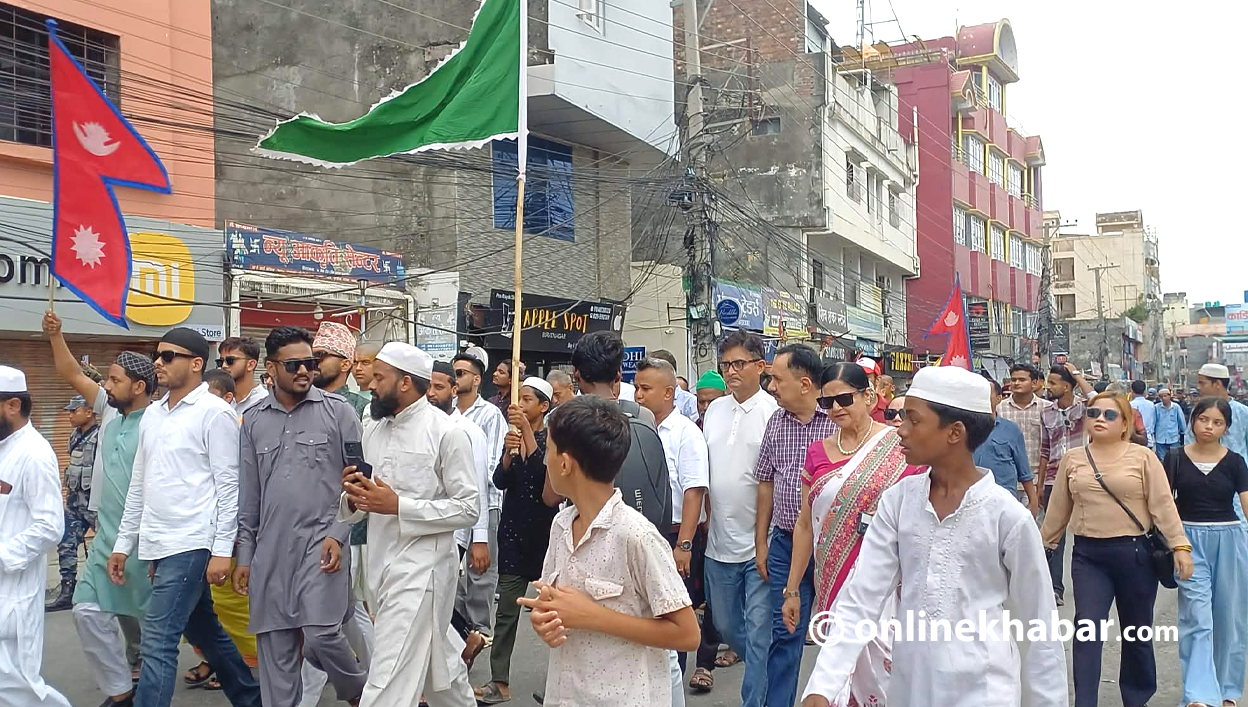 विराटनगरमा सद्‌भाव र्‍याली (तस्वीरहरू)