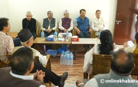 कांग्रेस इतर समूहको राष्ट्रिय भेला सुकेधारास्थित मिराकल पार्टी प्यालेसमा