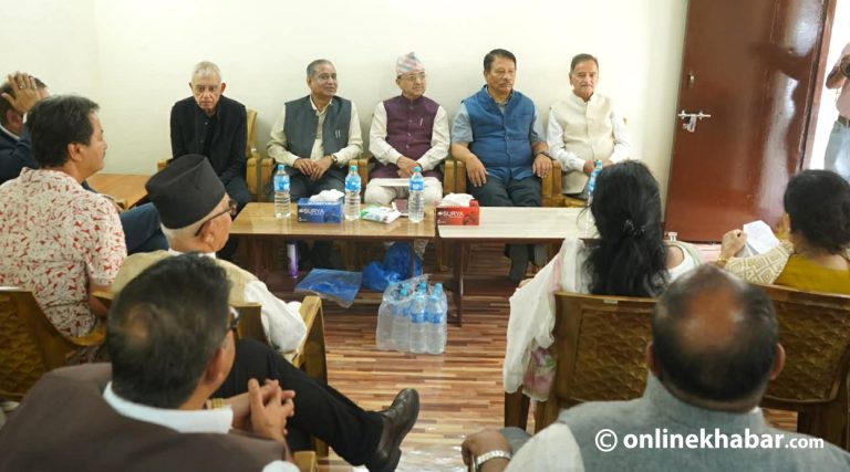 कांग्रेस इतर समूहको राष्ट्रिय भेला सुकेधारास्थित मिराकल पार्टी प्यालेसमा