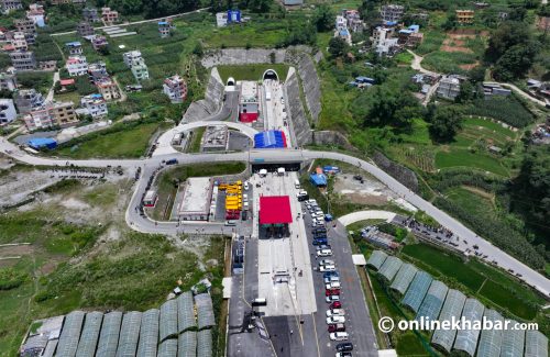 नेपालमा सुरुङ यात्रा प्रस्थानविन्दु : नागढुङ्गा-सिस्नेखोला टनेल