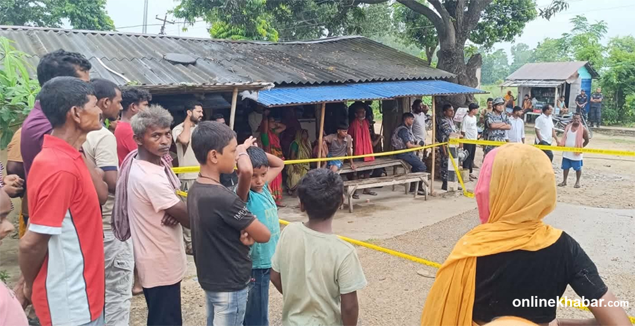धनुषाको सबैलामा एक व्यक्तिको हत्या