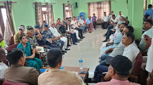 धनुषामा सद्भाव र्‍याली निकाल्ने सर्वपक्षीय निर्णय