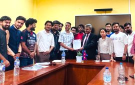 त्रिवि उपकुलपतिसँग स्ववियुका २१ बुँदे माग
