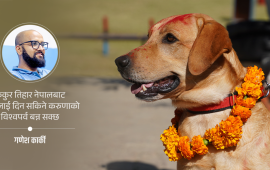 कुकुर तिहारलाई संसारकै उत्सव बनाऔं