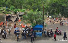 गोरखाको बाह्रकिलो बजार विवाद : स्थानीयबीच हानथाप, गृहमन्त्रीको अपरिपक्व निर्णय