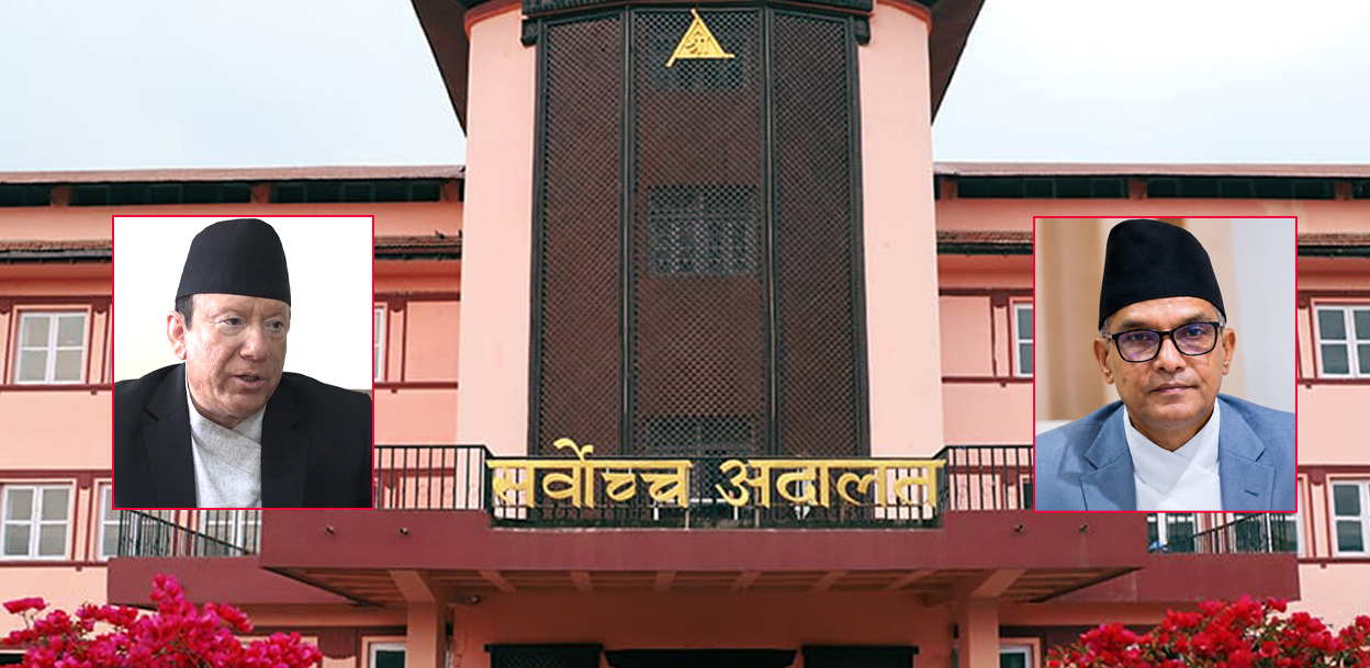 गत वर्ष कम मुद्दा फर्स्यौट गर्नेमा पूर्वप्रधान्यायाधीश राउत र प्रधानन्यायाधीश शर्मा