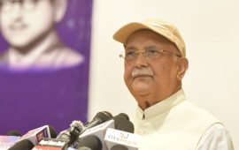 तीन पार्टीले मिलेर खाए होइन, बलिदान दिए : केपी ओली