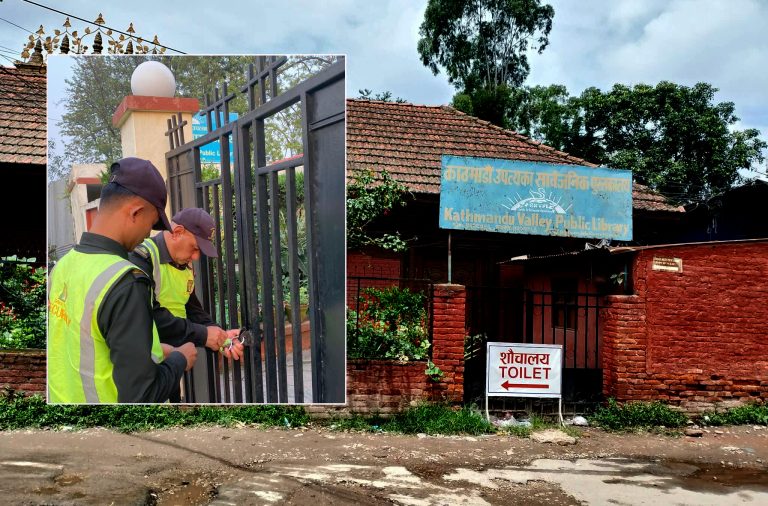 ज्ञानको मुकाममा चार महिनादेखि ताला 