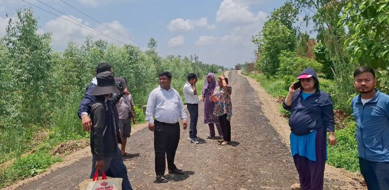 खजुरामा हुलाकी सडकको वैकल्पिक मार्ग निर्माण
