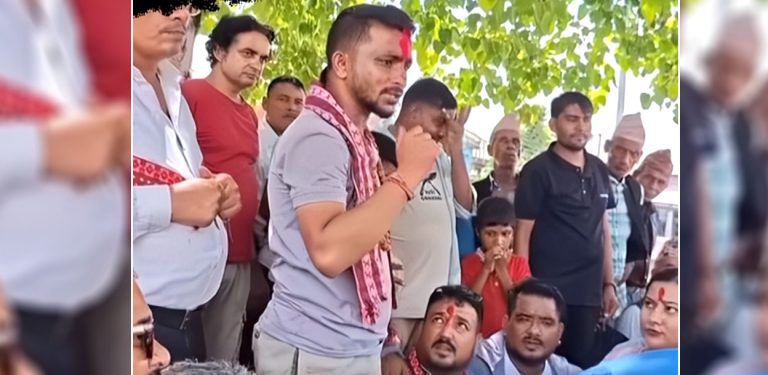 प्रश्नकर्तालाई रास्वपा सांसदको धम्की- ‘हाल्छु, जाक्दिन्छु अनि थाहा हुन्छ’