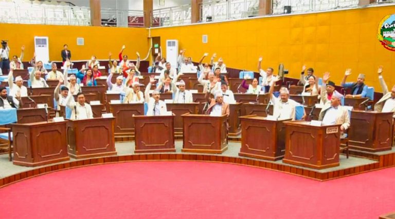 लुम्बिनी प्रदेश सरकारको बजेट बहुमतले पारित