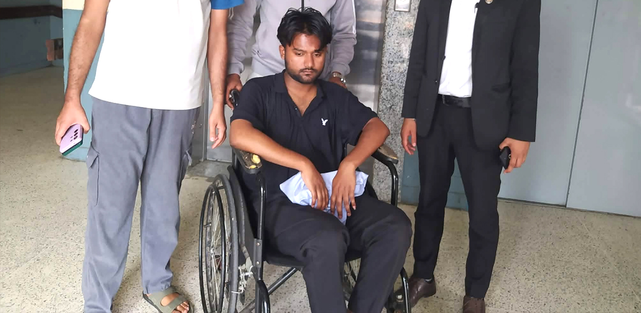 माजिद अन्सारी अस्पतालबाट डिस्चार्ज, मानवअधिकार आयोगको रोहबरमा हिरासतमुक्त