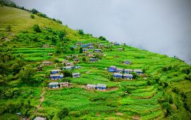 श्रमदानले टर्‍यो नाम्फुको खानेपानी संकट