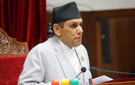 राष्ट्रिय सभामा अध्यक्ष दाहालको विशेष सम्बोधन