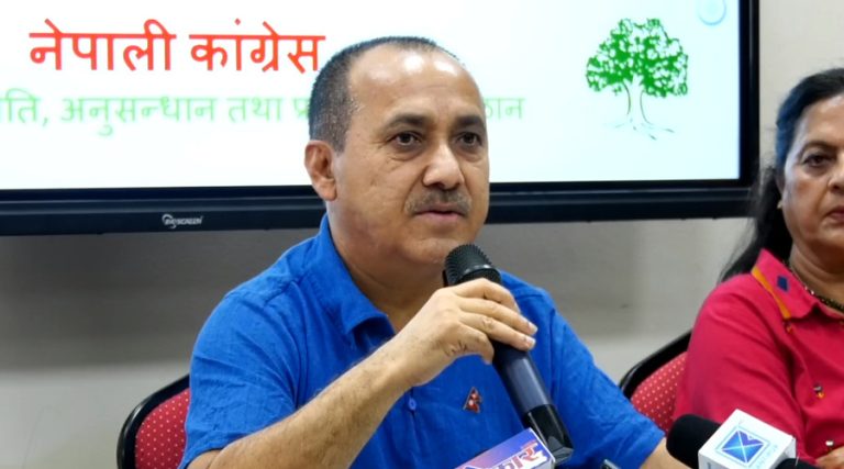 १५ औं महाधिवेशन सर्वसम्मत बनाउन कांग्रेसमा आन्तरिक संवाद जारी छ : उपसभापति शर्मा