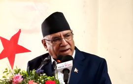 पत्रकार किशोर श्रेष्ठको रिहाइ गर्न प्रचण्डको माग