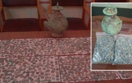 कपिलवस्तुमा दुई हजार भन्दा बढी मध्यकालीन तामाका मुद्रा भेटिए
