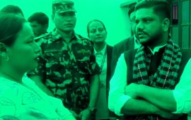 वैदेशिक रोजगार विभागमा श्रममन्त्रीको अनुगमन