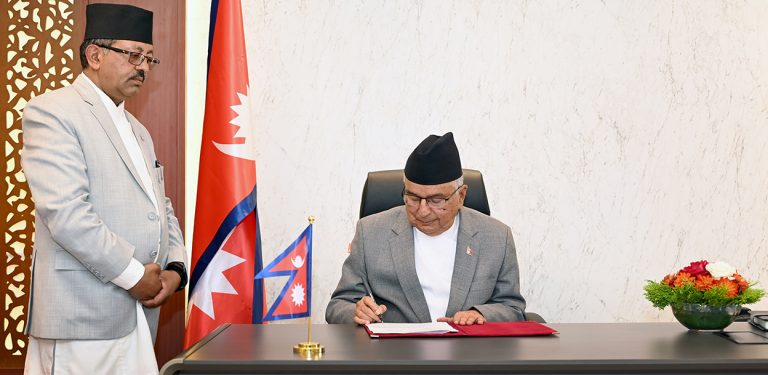 राष्ट्रपतिबाट तीन विधेयक प्रमाणीकरण