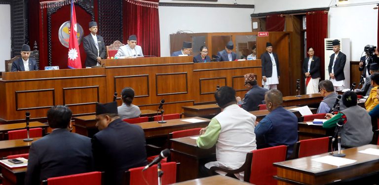 राष्ट्रिय सभाबाट चार वटै अध्यादेश प्रतिस्थापन विधेयक पारित