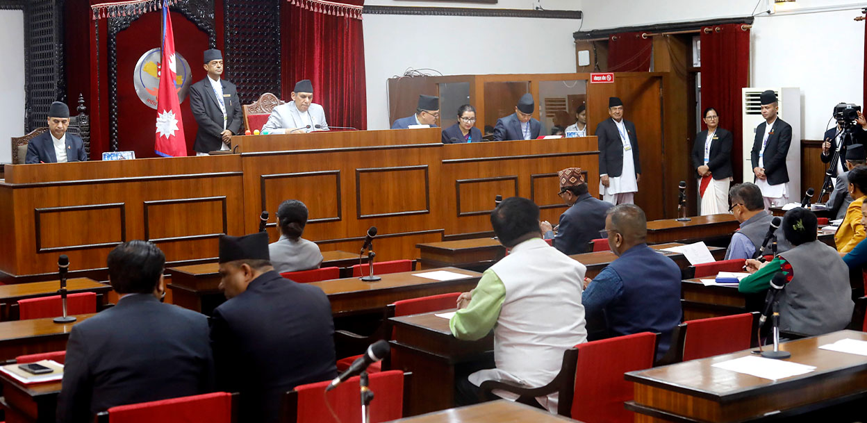 राष्ट्रिय सभाबाट चार वटै अध्यादेश प्रतिस्थापन विधेयक पारित