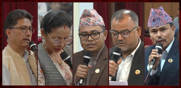 गणेश नेपालीलाई अस्पताल लैजाने प्रहरी शैलीमाथि राष्ट्रिय सभामा प्रश्न