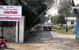 भरतपुर बाइपास सडक विस्तारको ठेक्का तोडियो