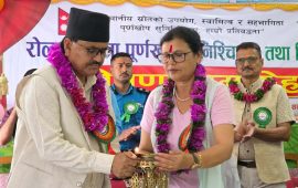 रोल्पा पूर्ण खोप सुनिश्चितता तथा दिगोपना जिल्ला घोषणा