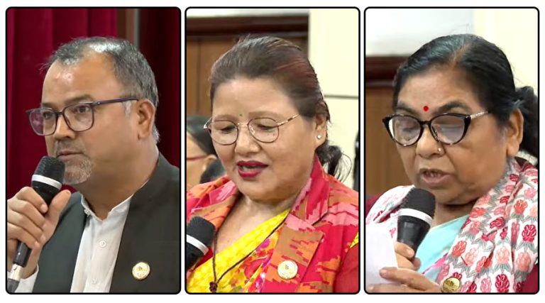 अवरुद्ध सडक तत्काल खुलाउन सांसहरूको माग