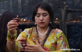 पशुपतिमा साउने सोमबारका दर्शनार्थी (तस्वीरहरु)