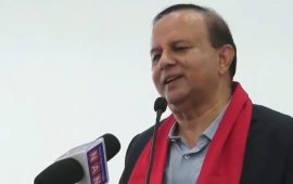 सामन्तवादले जन्माएको गरिबी एमालेले घटायो : शंकर पोखरेल