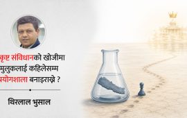 संसारकै सर्वोत्कृष्ट व्यवस्था खोज्ने नेपालीको मृगतृष्णा