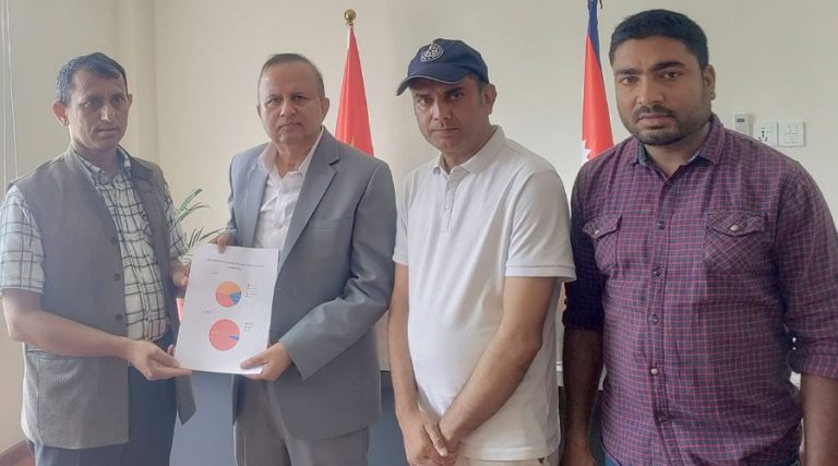 एमाले पुनगर्ठन अभियानले महासचिव पोखरेललाई बुझायो सर्वेक्षण प्रतिवेदन