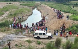 पौडी खेल्ने क्रममा डुबेर एकै घरका तीन बालकको मृत्यु