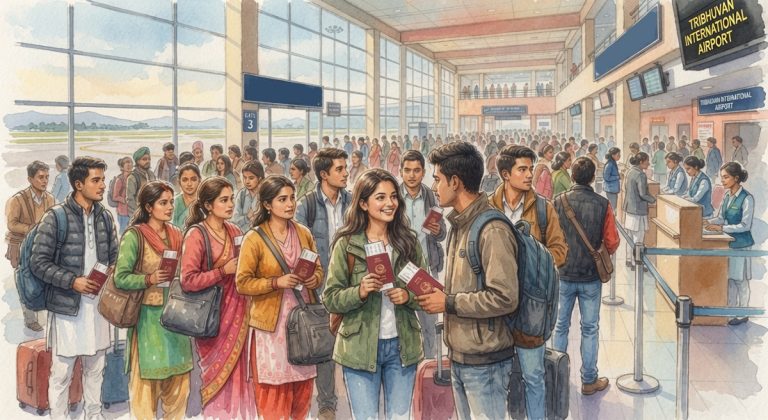 विदेशमै भविष्य देखिरहेको युवा पुस्ता : रहर कि बाध्यता ?