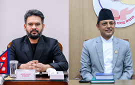 प्रधानमन्त्री बालेनसँग सभामुखको भेट