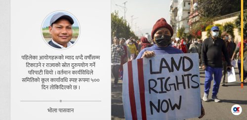 भूमिहीन व्यवस्थापन : नीतिगत सुधार र व्यावहारिक चुनौती