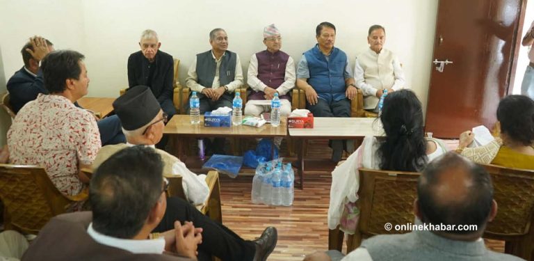 कांग्रेस इतर समूहको राष्ट्रिय भेला सुकेधारास्थित मिराकल पार्टी प्यालेसमा
