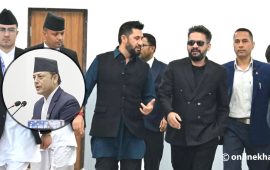 रवि–बालेन संसद्‌मा जानु अगाडि सभामुखसँग ५ मिनेट छलफल