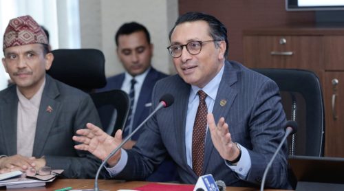 अर्थमन्त्रीले भने- नेपालले गुमाउँदै आएको औद्योगिक अवसरलाई पुनर्स्थापित गरौं