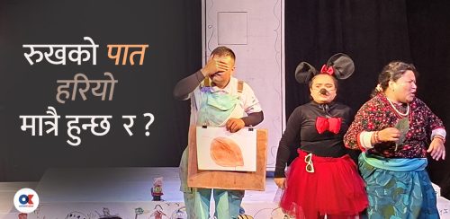 बालमनोविज्ञानको रंगमञ्चीय ऐना ‘गुलियो स्याउ’