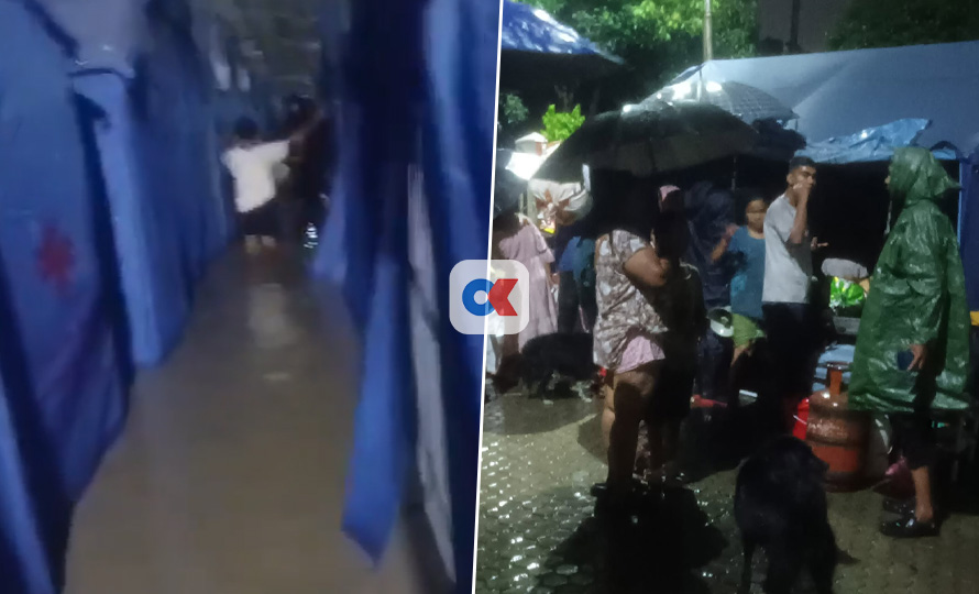 कीर्तिपुरको होल्डिङ सेन्टरमा बाढी पस्दा सुकुमवासीको विचल्ली