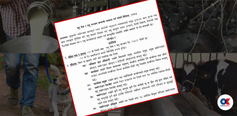 पशु सेवा तथा पशु कल्याण विधेयक : पशुअधिकार भन्दा उत्पादनलाई प्राथमिकता ‍