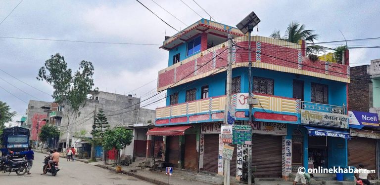 महोत्तरीको जलेश्वर र गौशाला बजार बन्द