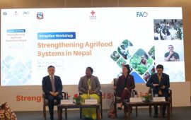 नेपाल, चीन र एफएओ साझेदारीमा ‘कृषि खाद्य प्रणाली सुदृढीकरण’ परियोजना सुरु