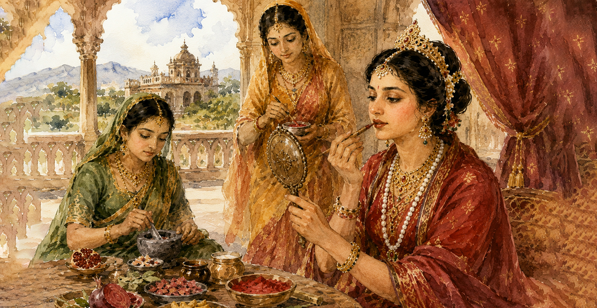 न लिपस्टिक न लिप टिन्ट, उहिलेका महिलाहरूले कसरी रङ्ग्याउँथे ओठ ?